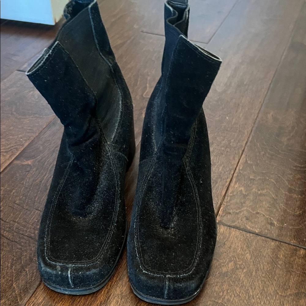 Enzo Angiolini Black Suede Men's Boots
